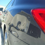 2014 Mercedes CLS 550 with body repair done by Elite Paint & Body Shop in West Palm Beach, Florida
